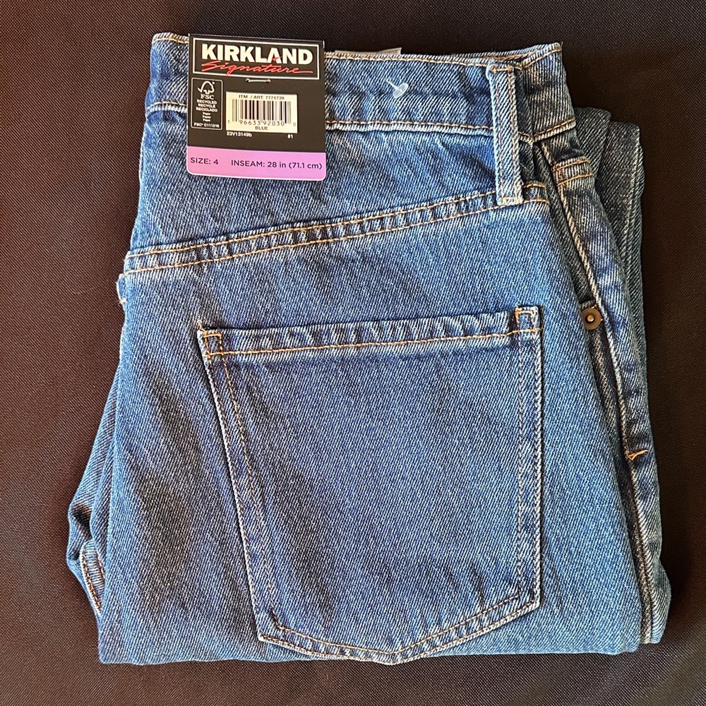 Kirkland Signature Denim Pants in Blue